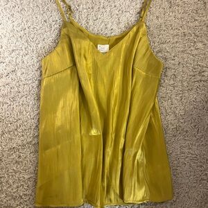 Xs gold/metallic tank